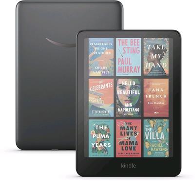 E-book Amazon Kindle Colorsoft (32 GB), barevný display, metallic black, BEZ REKLAM