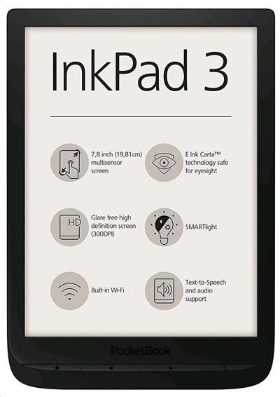 E-book POCKETBOOK 740 Inkpad 3, Black