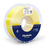 Filament GEMBIRD, Silk TPU, 1,75mm, 1kg, žlutá