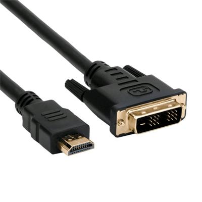 Kabel HDMI-DVI, M/M, 1,8m