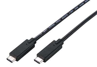 USB 3.2, Type-C (CM/CM), PD 100W, 20Gbps, 1m, černý
