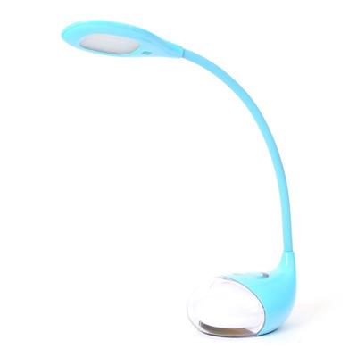 LED stolní lampička PLATINET PDLQ10BL, 6W, 200lm, RGB podsvětlení, modrá