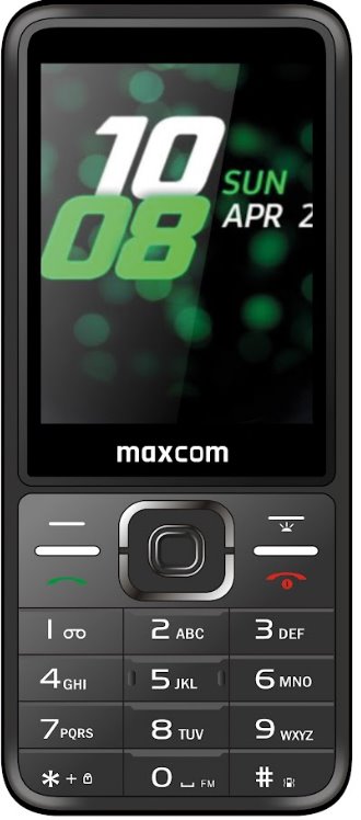 Mobilní telefon MAXCOM Classic MM244, CZ lokalizace