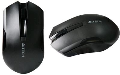 Myš A4tech G3-200N V-Track černá, bezdrátová