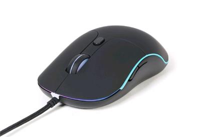 Myš GEMBIRD MUS-UL-02, podsvícená, černá, 2400DPI, USB