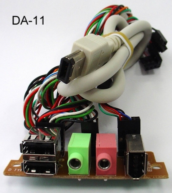 Přídavné I/O porty DA-11 (2xUSB,Audio, FireWire) pro CX-57, 60