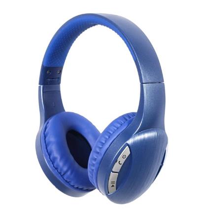 Sluchátka Gembird BTHS-01, mikrofon, Bluetooth, modré