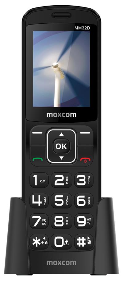 Stolní mobilní telefon MAXCOM Comfort MM32D, CZ lokalizace