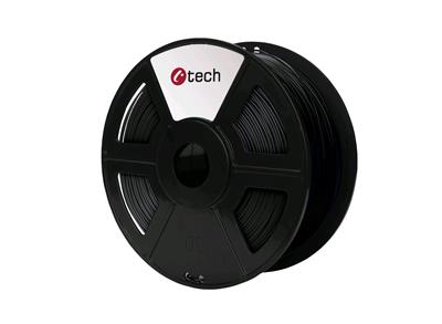 PETG BLACK černá C-TECH, 1,75mm, 1kg