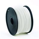 Tisková struna (filament) GEMBIRD, ABS, 1,75mm, 1kg, bílá