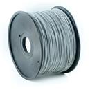 Tisková struna (filament) GEMBIRD, ABS, 1,75mm, 1kg, šedá