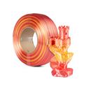 Tisková struna (filament) Spectrum ReFill PLA SILK Rainbow 1.75mm FIRE RED 1kg