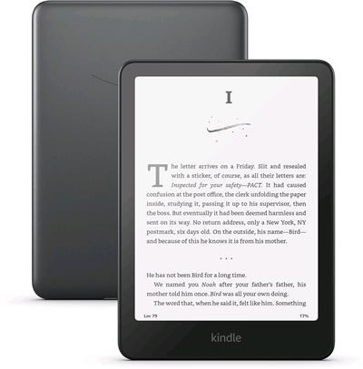 E-book Amazon Kindle Paperwhite Signature Edition 2024 (32 GB), metallic black, BEZ REKLAM