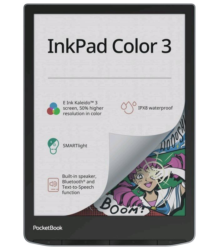E-book POCKETBOOK 743K3 InkPad Color 3, Stormy sea