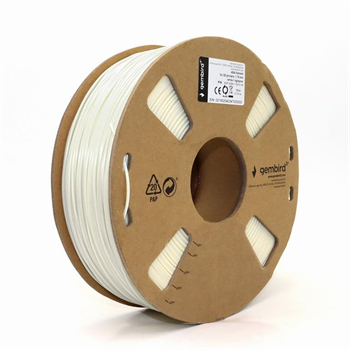 Filament GEMBIRD, ASA, 1,75mm, 1kg, bílá