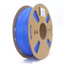 Filament GEMBIRD, PLA, 1,75mm, 1kg, fluorescentní, modrá