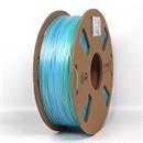 Filament GEMBIRD, PLA, 1,75mm, 1kg, silk rainbow, modrá/zelená