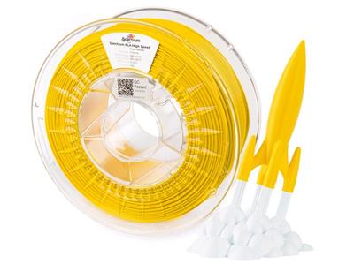 Tisková struna (filament) Spectrum PLA High Speed 1.75mm TRUE YELLOW 1kg