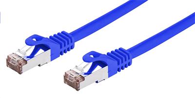 Patchcord Cat6, FTP, modrý, 1m