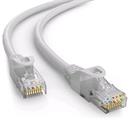 Kabel C-TECH patchcord Cat6, UTP, šedý, 2m