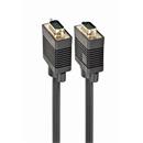 Kabel CABLEXPERT přípojný k mon  15M/15M VGA 30m stíněný extra, ferrity BLACK