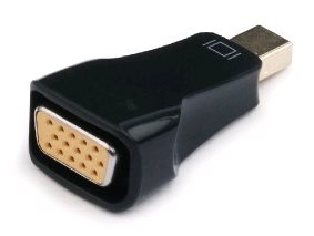 Kabel CABLEXPERT red. miniDisplayport na VGA, M/F, černá