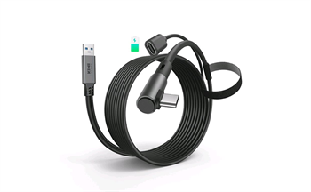 Kiwi design 5M Link Cable with charing, black