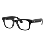 Meta Ray-Ban Gen2 Wayfarer, Shiny Black, Green transitions