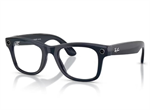 Meta Ray-Ban Gen2 Wayfarer, Shiny cosmic blue, Clear/Sapphire transitions