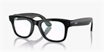 Meta Ray-Ban Wayfarer, AI brýle, Shiny Black, Clear (Large)