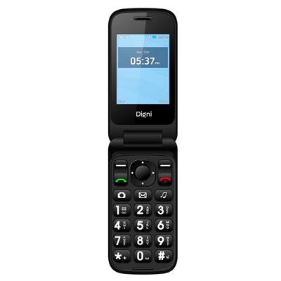Mobilní telefon eSTAR Digni Flip, CZ lokalizace, černý