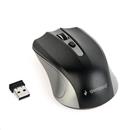 Myš GEMBIRD MUSW-4B-04-GB, šedo-černá, bezdrátová, USB nano receiver