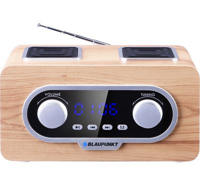 Radio BLAUPUNKT PP5.2CR, 1000mAh, FM PLL/SD/USB/AUX, světlé dřevo