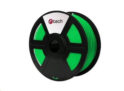 PLA GREEN zelená C-TECH, 1,75mm, 1kg